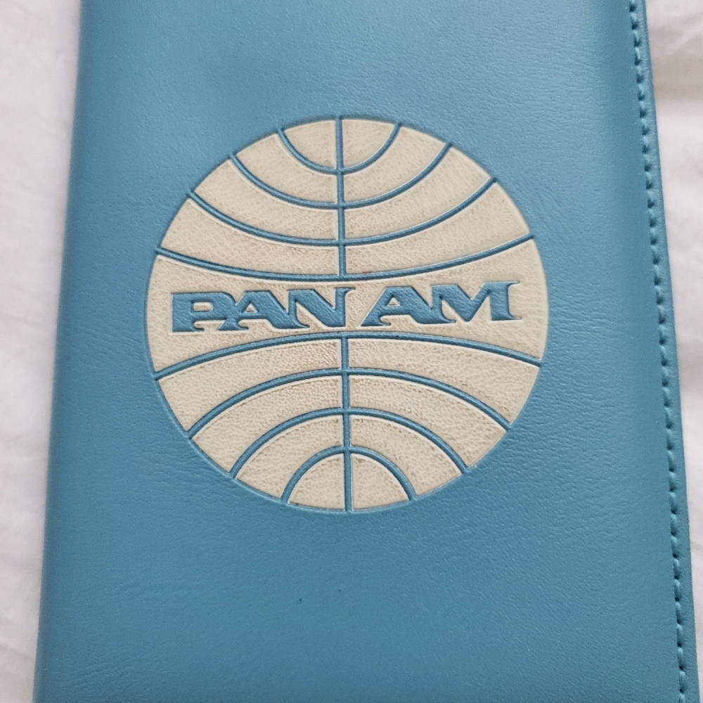 Vintage reproduction Panam passport holder